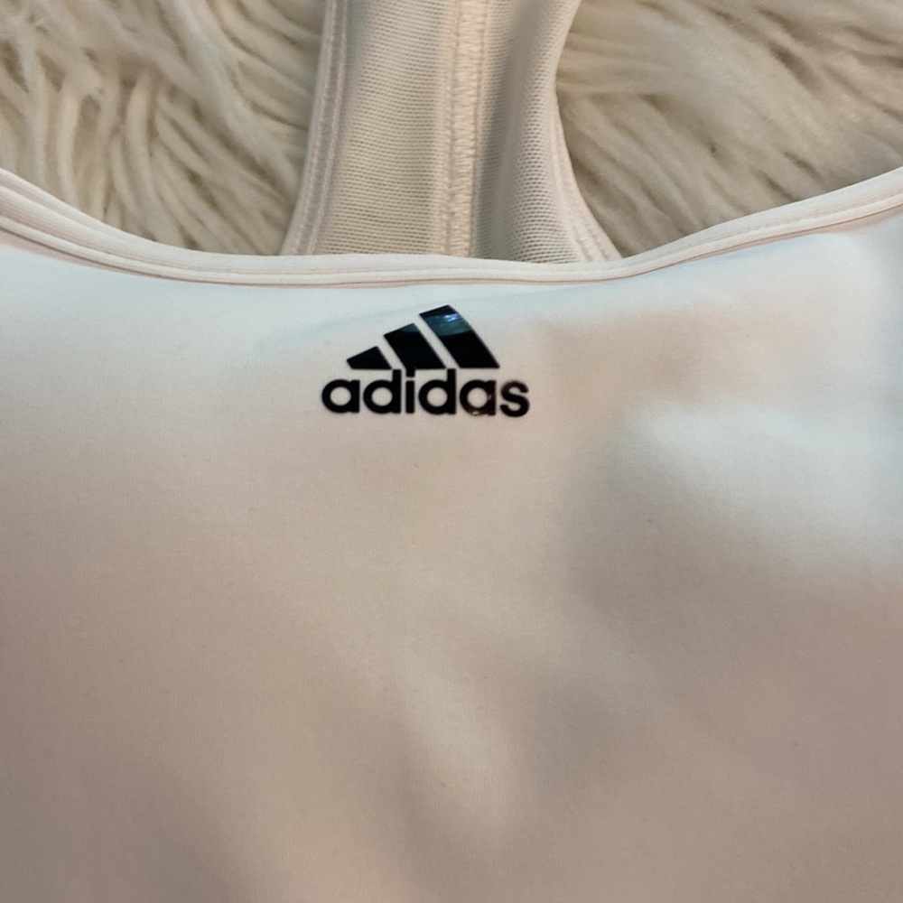Adidas Women's White Sports Bra brand new with tag - Picture 4 of 8